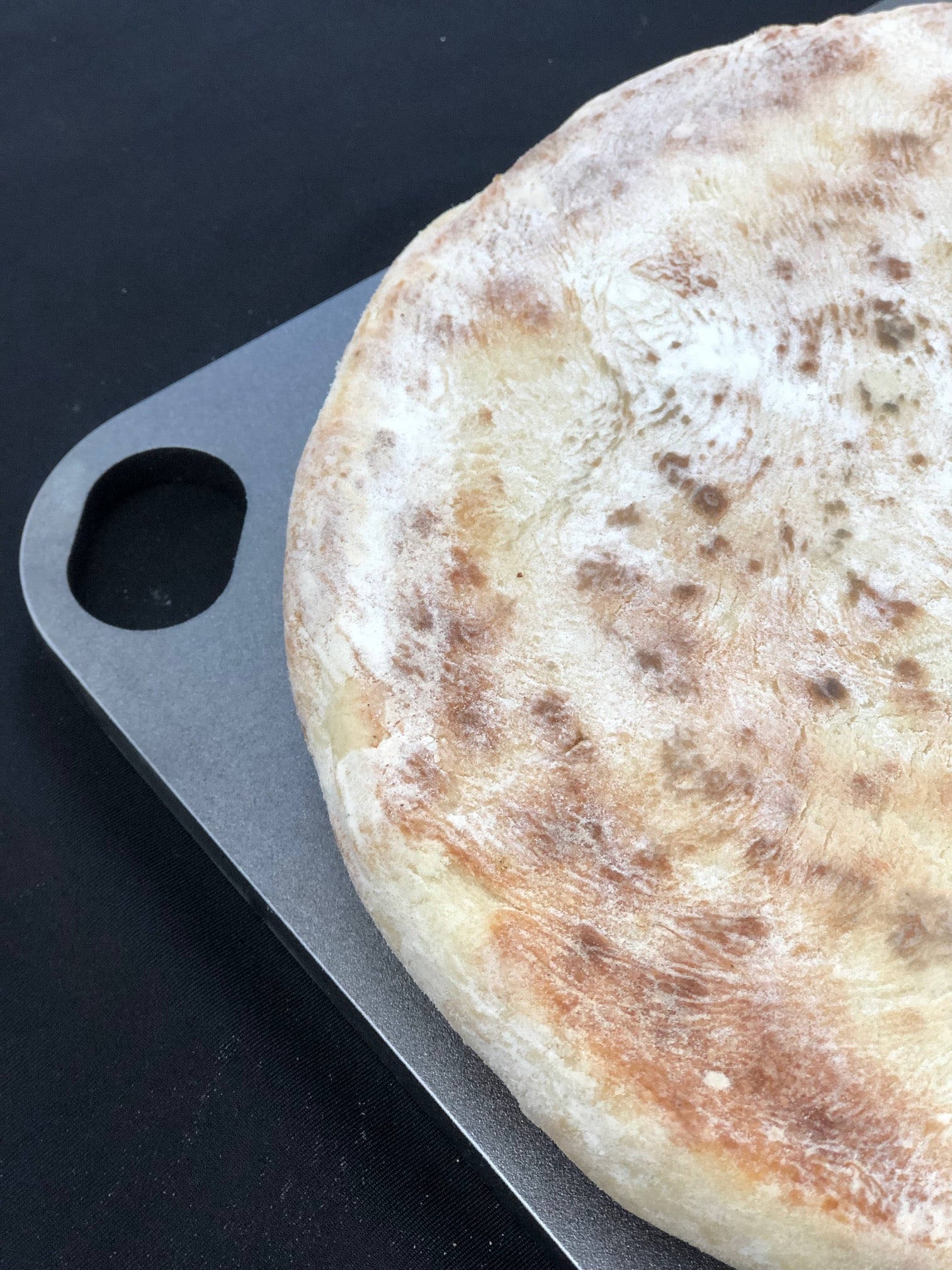 14" x 16" X 1/4 (0.25) with finger holes- The Standard in Baking oven steel & Reversible -Baking Oven Steel, pizza steel,  Two good sides unlike any other steel sold.