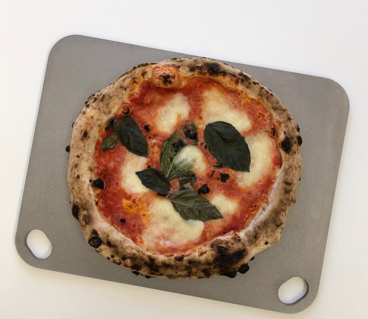 14" x 16" X 1/4 (0.25) with finger holes- The Standard in Baking oven steel & Reversible -Baking Oven Steel, pizza steel,  Two good sides unlike any other steel sold.